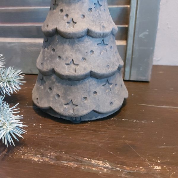 Kerstboom van aardewerk in een warm bruine gemêleerde kleur, van het merk Brynxz uit de serie Majestic Brown.