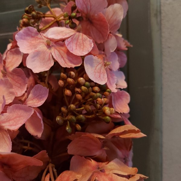 Pluim hortensia kunstbloem in een oud roze kleur van het merk Sylxz van Brynxz.