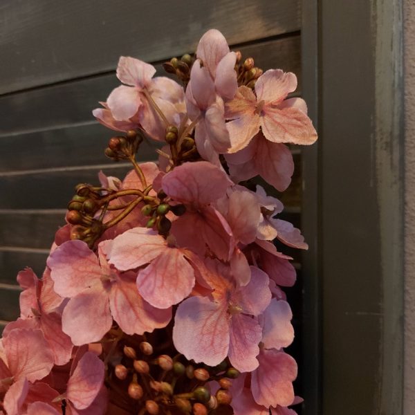 Pluim hortensia kunstbloem in een oud roze kleur van het merk Sylxz van Brynxz.