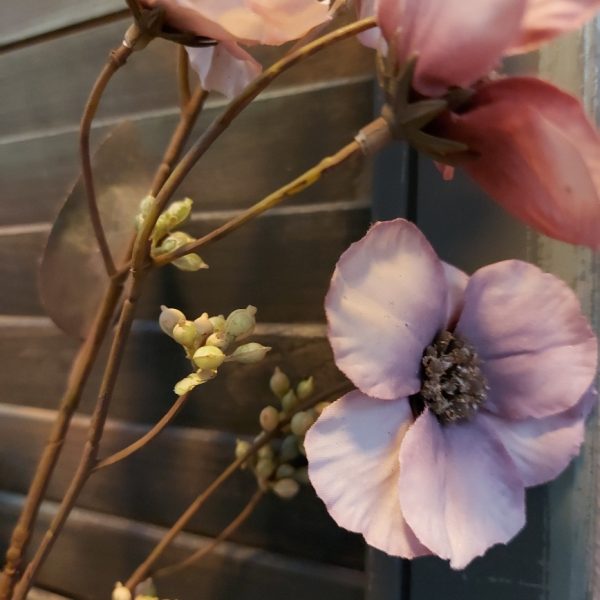 Hibiscus kunstbloem in een oud roze kleur van het merk Sylxz van Brynxz.