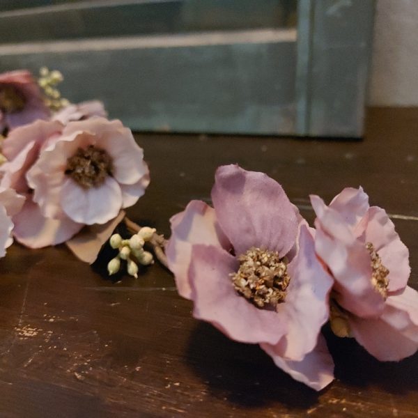 Hibiscus kunstbloem in een oud roze kleur van het merk Sylxz van Brynxz.