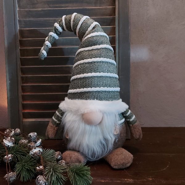 Gnome in groene en witte kleuren van het merk Countryfield.