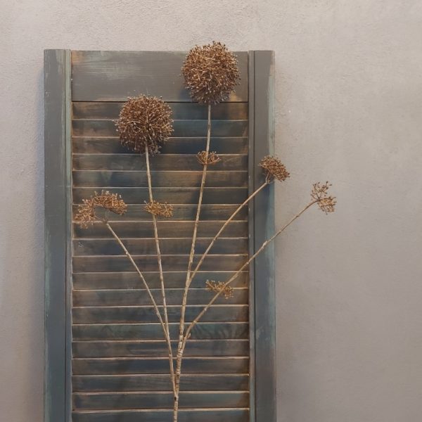 Leverkruid kunstbloem met bruine bloemen, van het merk Countryfield.