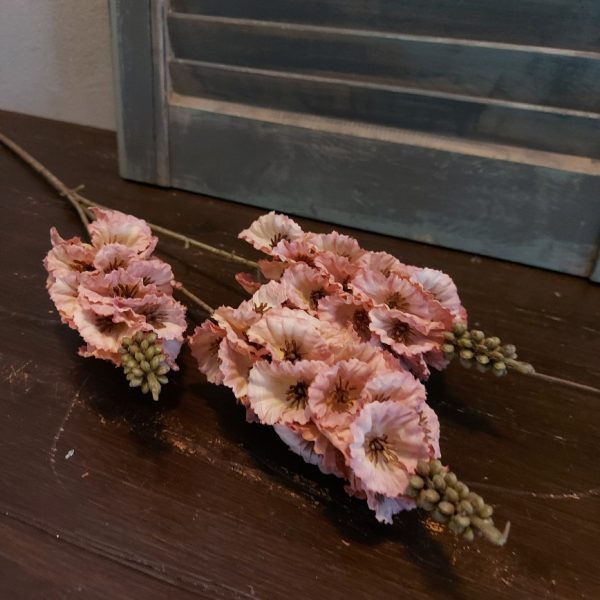 Molusella kunstbloem in een oud roze kleur van het merk Sylxz van Brynxz.