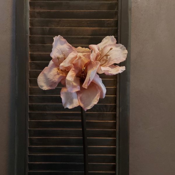 Amaryllis kunstbloem in een oud roze kleur van het merk Sylxz van Brynxz.