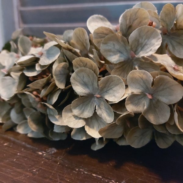 Brynxz - Pluim hortensia zijdenbloem - Groen - L.90cm - Afbeelding 6