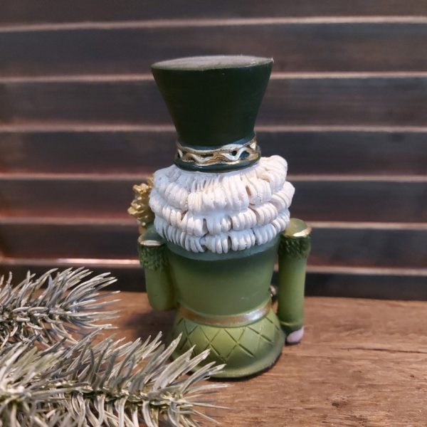 Notenkraker randzitter kerstdecoratie van aardewerk, van het merk Mansion Atmosphere.