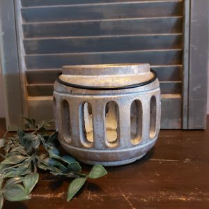 Sfeerlicht van aardewerk in zachte kleurtinten, van het merk Brynxz uit de serie Jewel.