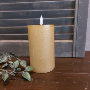 Stompkaars op batterijen in een glanzend gouden kleur, van het merk Countryfield.