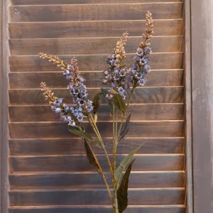 Pieris kunstbloem met zes bloemen in een blauwe kleur van het merk Sylxz van Brynxz.
