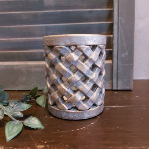 Sfeerlicht van aardewerk in zachte kleurtinten, van het merk Brynxz uit de serie Jewel.