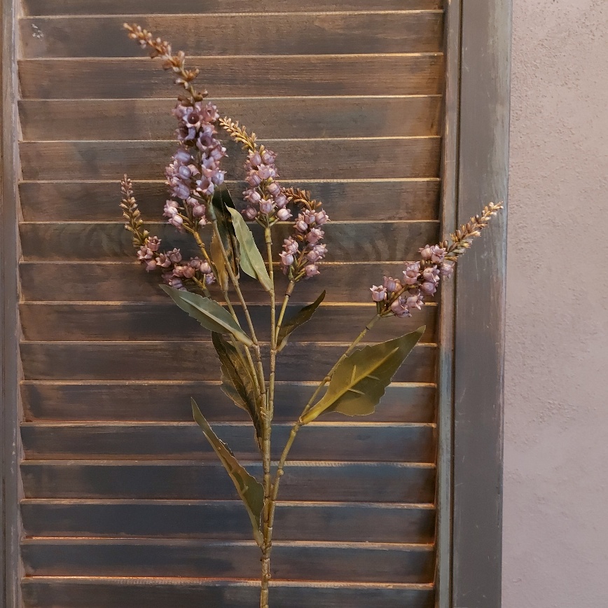 Pieris kunstbloem met zes bloemen in een paarse kleur van het merk Sylxz van Brynxz.