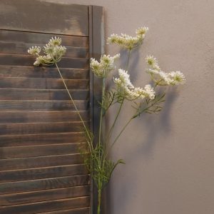 Fluitenkruid kunstbloem met 5 bloemschermen, van het merk Countryfield.