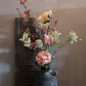 Boeket zijden bloemen - Plukboeket Frisse Lente