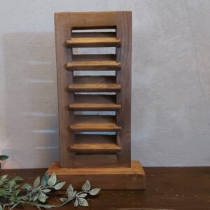 Louvre luik van 40,5 cm hoog, gemaakt van Mangohout.