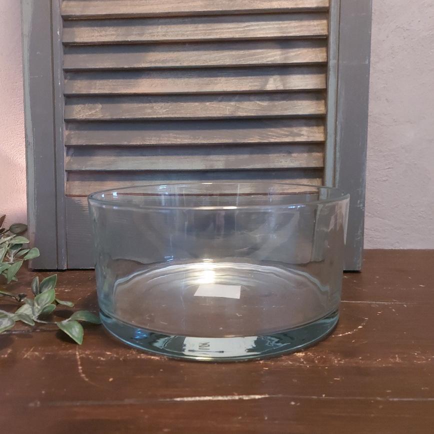 Schaal van glas om te vullen met Sand Wax en je eigen kaars te maken, van het merk Mansion Atmosphere.