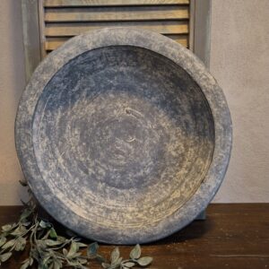 Schaal van aardewerk in grijze kleurtinten, van het merk Brynxz uit de serie Ancient Clay.