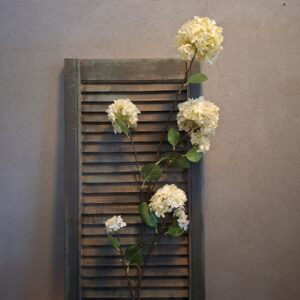 Sneeuwbal kunstbloem met bloemen in een witte kleur, van het merk Sylxz.