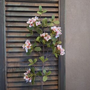 Pronkklokje kunstbloem met fijne roze bloemen, van het merk Sylxz.