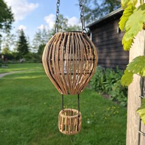 Solar LED hanglamp van het merk Countryfield in het model van een luchtballon.