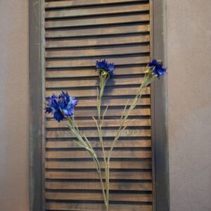 Korenbloem kunstbloem met bloemen in een donker blauwe kleur, van het merk Sylxz.