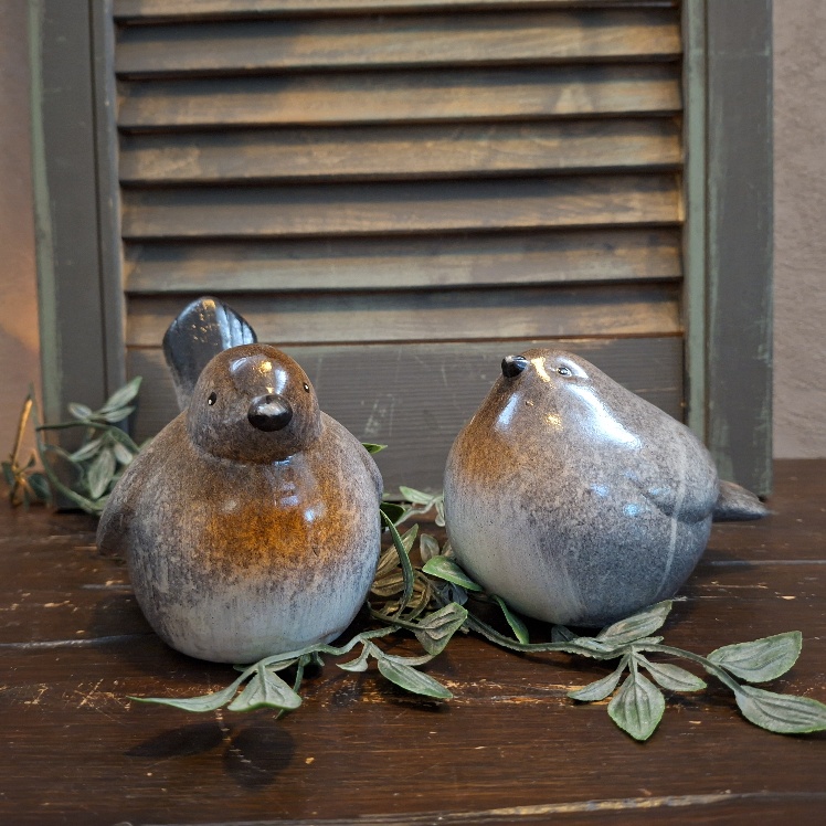 Set van twee vogels, van het merk Countryfield.